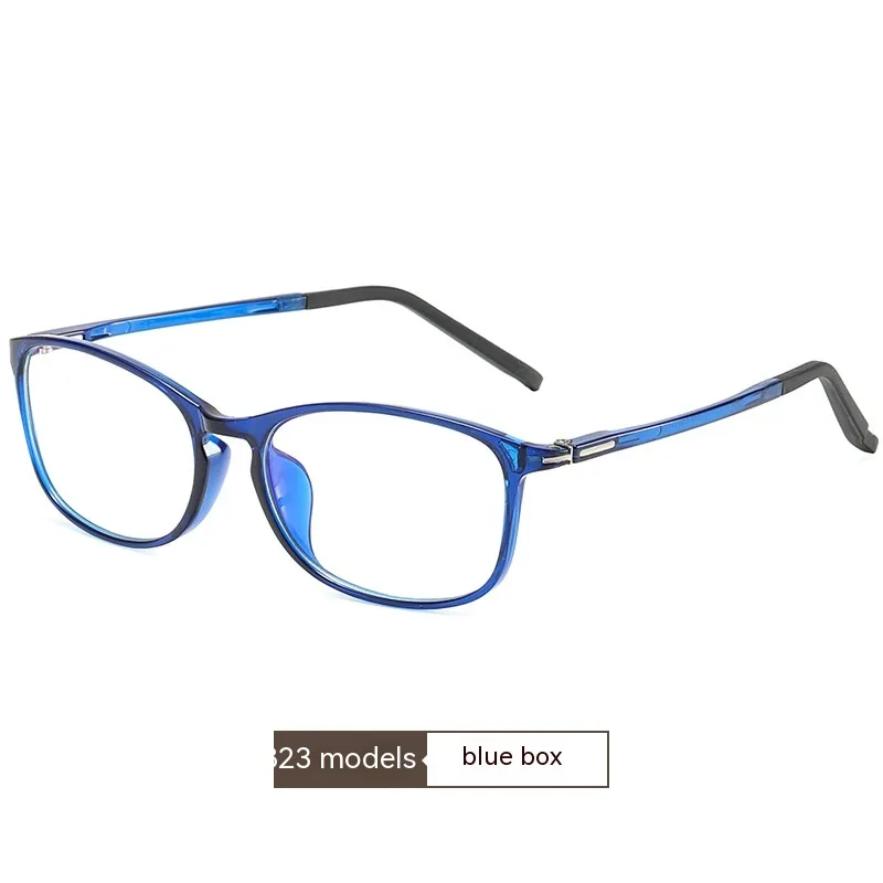 Anti-Blue Ray Anti-radiation Computer Glasses - 2823 Blue Frame