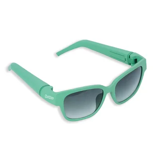 Sunglasses Multifunctional Glasses Flared Tube - Green