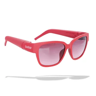 Sunglasses Multifunctional Glasses Flared Tube - Red