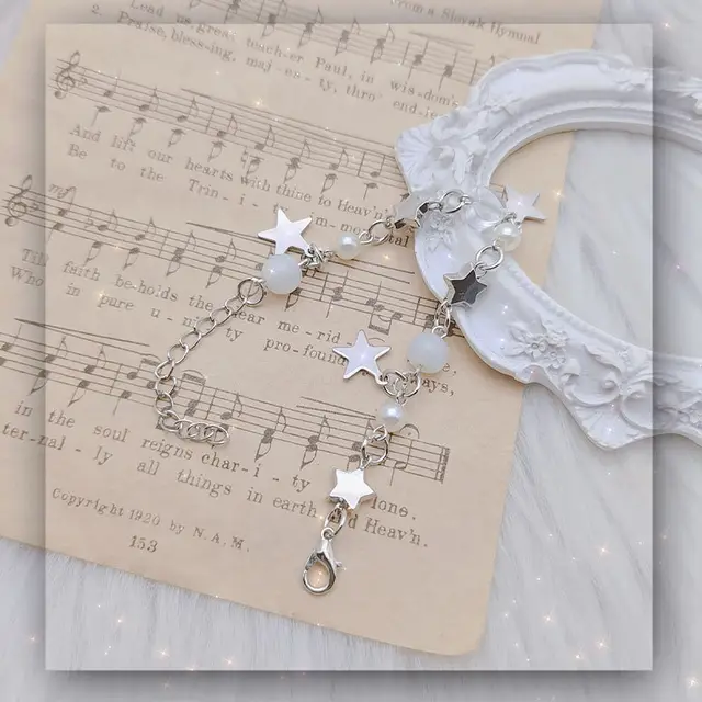 Wind Beaded Five pointed Star Pendant Bracelet All match Jewelry Xingx Bracelet - Shop at LoveMi