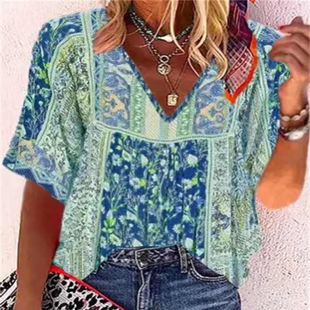 Fashion Women's Pullover Print Shirt 2 Colors - Shop at LoveMi