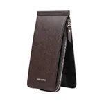 Women's Wallet Long Zip Clutch - Brown