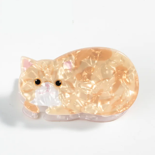 Cat Cartoon Print Grip Jewelry Headdress Barrettes Cstyle - Shop at LoveMi