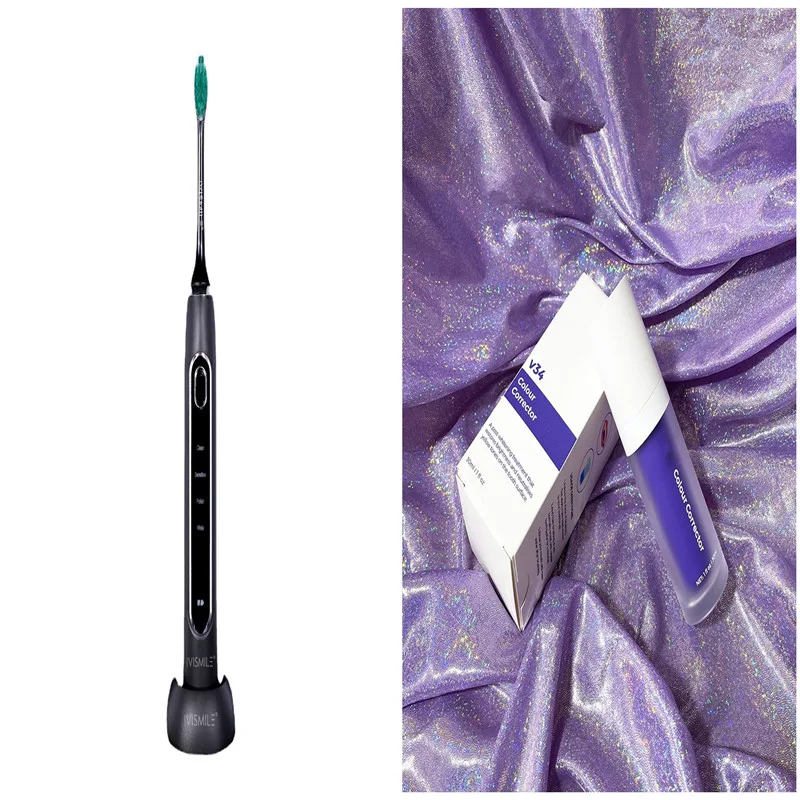 LED Blue Light Electric Toothbrush Full automatic Waterproof Set1 - Shop at LoveMi