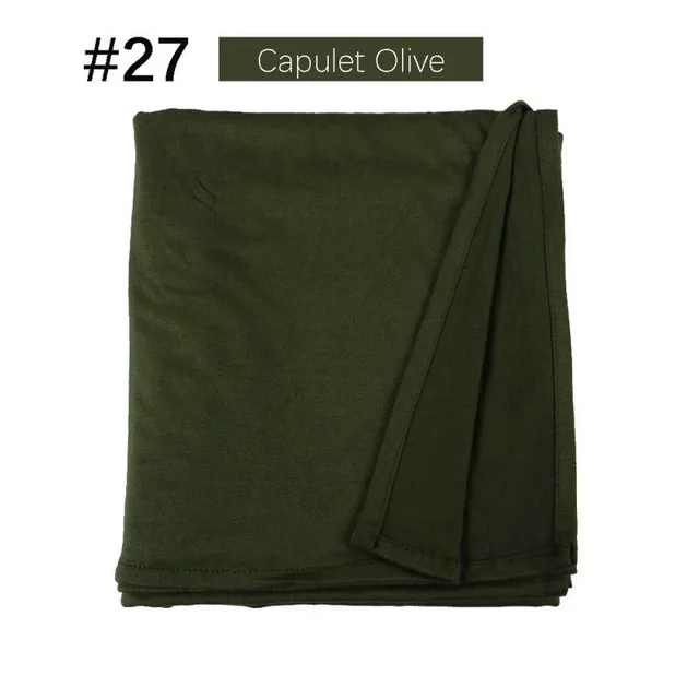Mercerized Cotton Jersey Closed toe Cotton Scarf 27Color - Shop at LoveMi