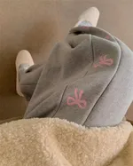 Gray, Fleece Lining