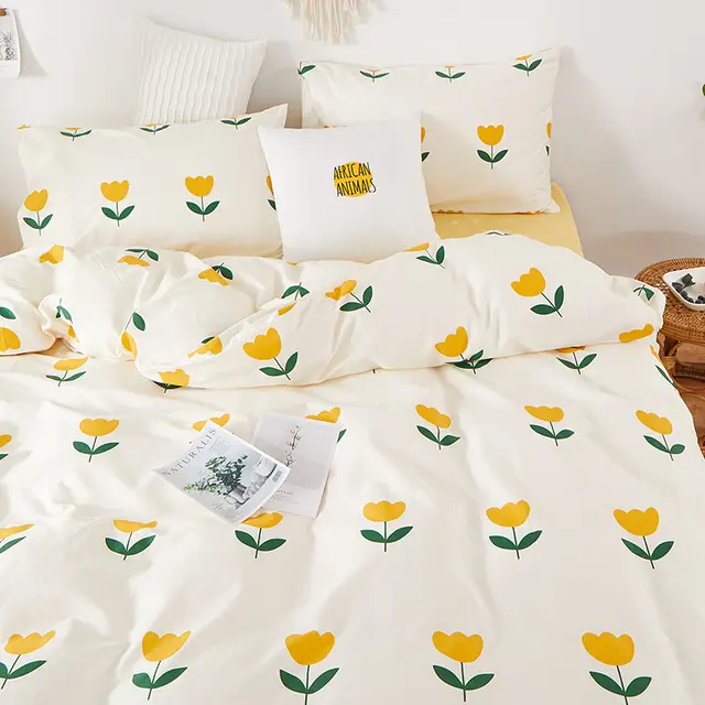 Four Piece Set Of Pure Cotton Bedding Xiaoyouyou - Shop at LoveMi