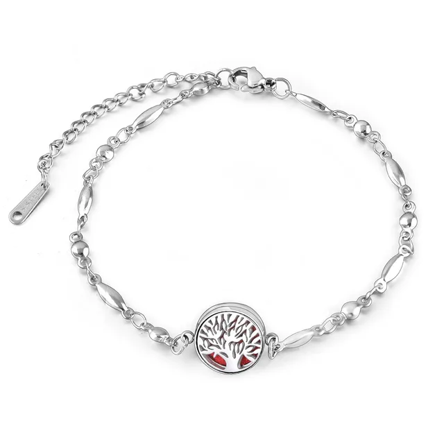 Simple Tree Of Life Aromatherapy Mosquito Repellent Bracelet 02 Style - Shop at LoveMi
