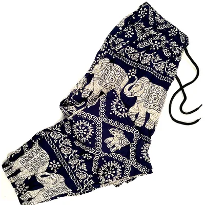 Beach Pants Women's Cotton Silk Thin Yoga Bloomers A10 - Shop at LoveMi