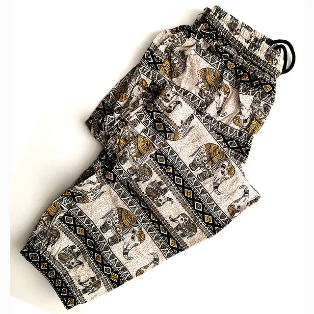 Beach Pants Women's Cotton Silk Thin Yoga Bloomers A16 - Shop at LoveMi