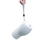 Outdoor Portable Large-capacity Water Cup Silicone Foldable Drinking Water Bottle For Pets - Light Gray