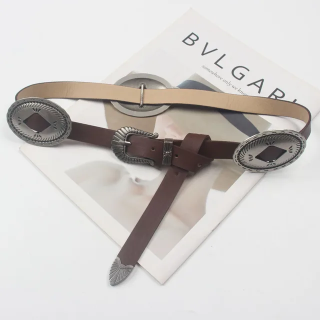 Bohemian Ethnic Style Belt Female Ornament Brown - Shop at LoveMi