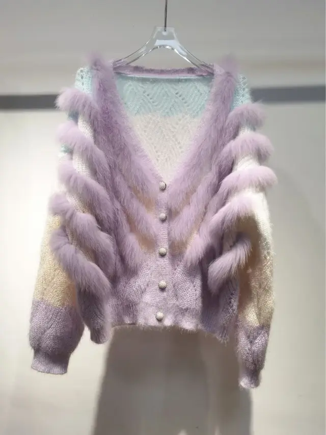 Women's Short Ice Cream Cardigan Coat Color - Shop at LoveMi
