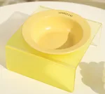 Yellow Dish And Rack