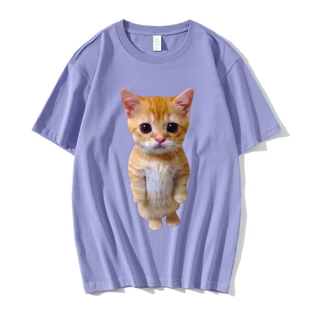 El Gato Meme Sad Crying Cat Munchkin Kitty Lightpurple - Shop at LoveMi