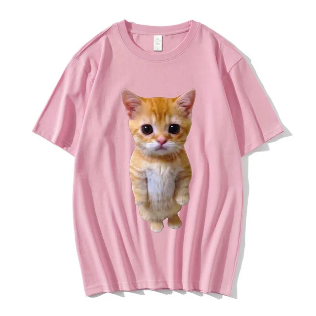 El Gato Meme Sad Crying Cat Munchkin Kitty Pink - Shop at LoveMi