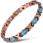 Blue Gaussian Magnet Bracelet