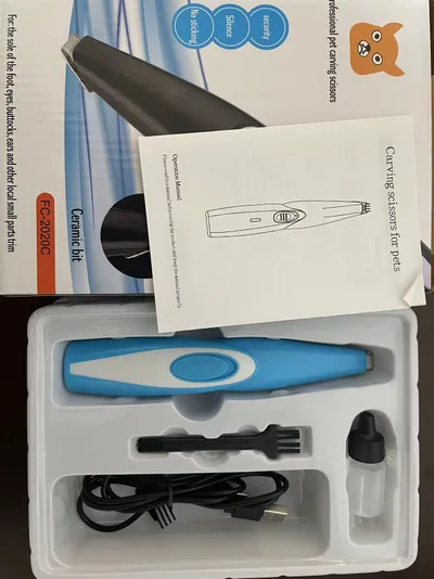 Pet Hair Clipper Pet Hair Shaver Electric Clipper Pet Shaver Electric Pet Scissors Blue - Shop at LoveMi