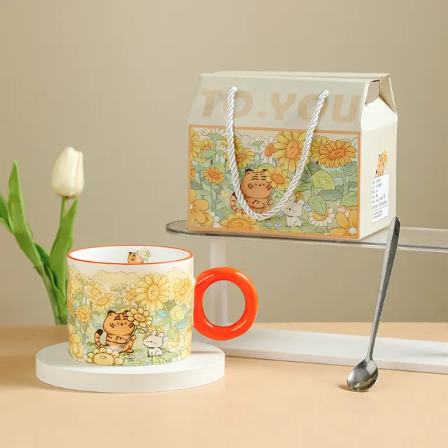 Good looking Creative Mug Gift Tiger Tiger Creative Cup - Shop at LoveMi