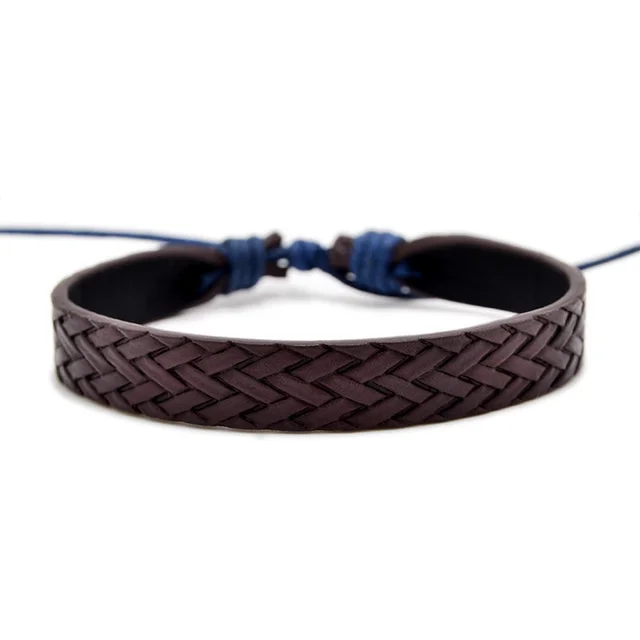 Printed Leather Bracelet PU Bracelet Paa A 002 - Shop at LoveMi