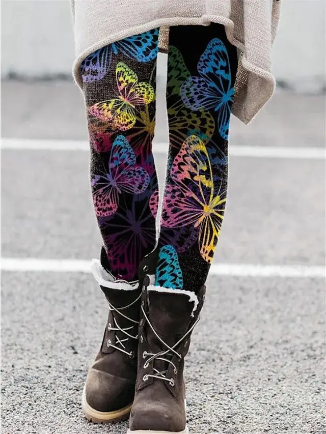 Christmas Leggings European And American Elastic Women 12 Style - Shop at LoveMi