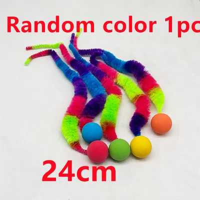 Pet Cat Elastic Ball Interactive Toy Light Color - Shop at LoveMi