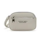 Women's Coin Purse Student Cute Two-in-one - Gray