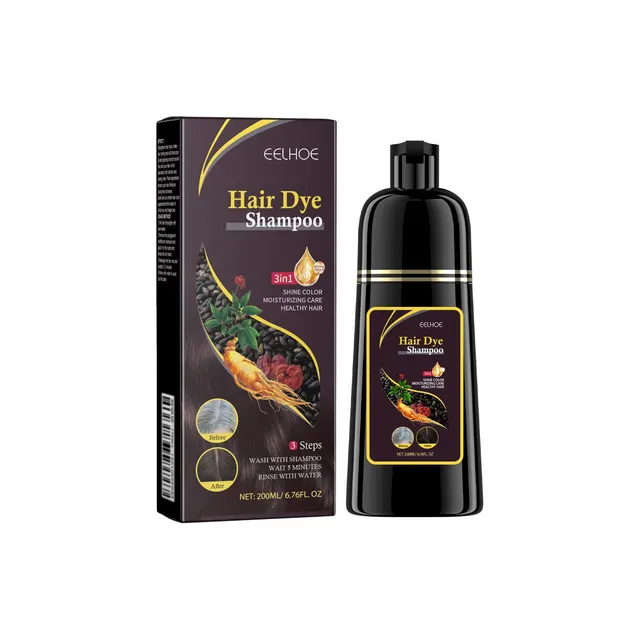 Polygonum Multiflorum Black Repair Soft Shampoo Natural Brown 200Ml - Shop at LoveMi