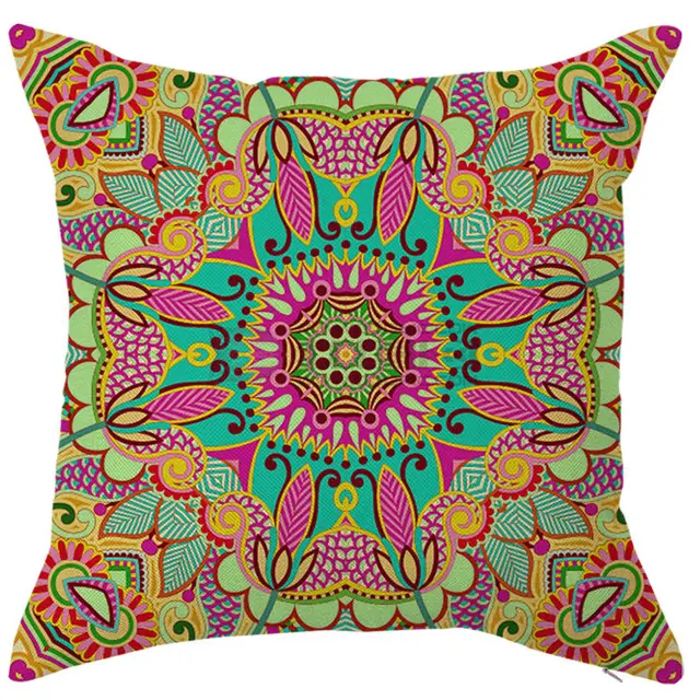 Modern Style Simple Atmospheric Geometric Linen Pillow Cover 2 Style - Shop at LoveMi