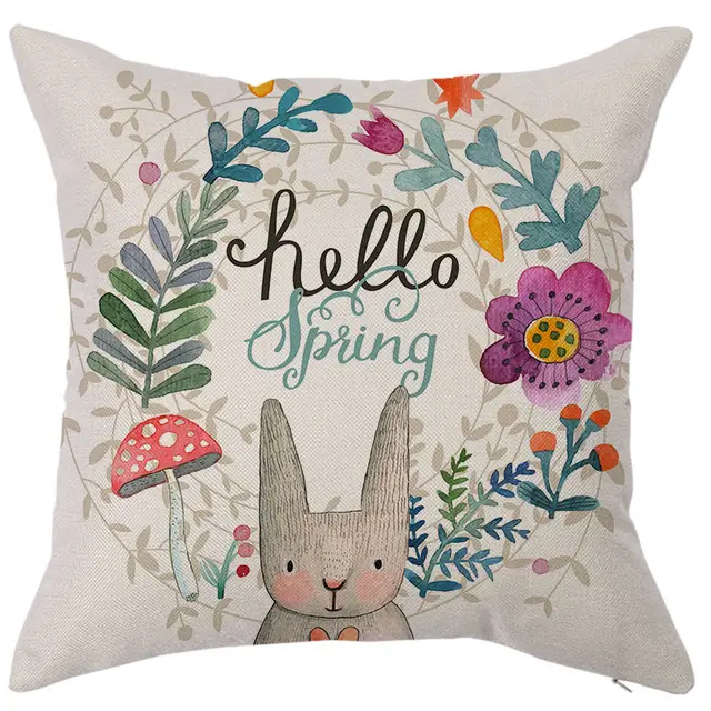 Modern Style Simple Atmospheric Geometric Linen Pillow Cover 8 Style - Shop at LoveMi