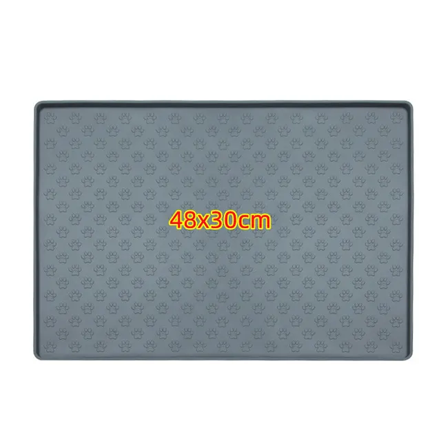 Anti slip and leak proof pet mat Grey 48X30Cm - Shop at LoveMi