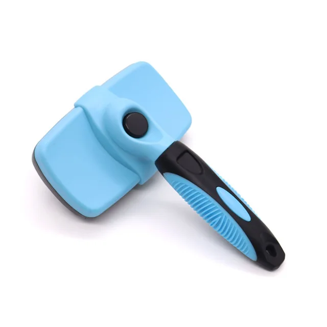 Minimalist Pet Specific Plastic Comb Brush Sky Blue - Shop at LoveMi