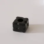Single Hole Bright Black