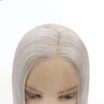 Front Lace Full Top Wig Head Cover Fashion Middle Point - 14Inch