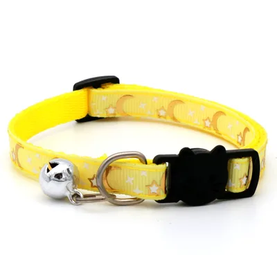 Pet Bronzing Moon XINGX Cat Dog Collar Yellow - Shop at LoveMi