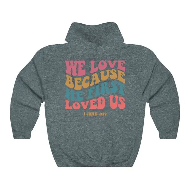Women's Solid Color Printed Pullover Sweatshirt Dark Gray - Shop at LoveMi