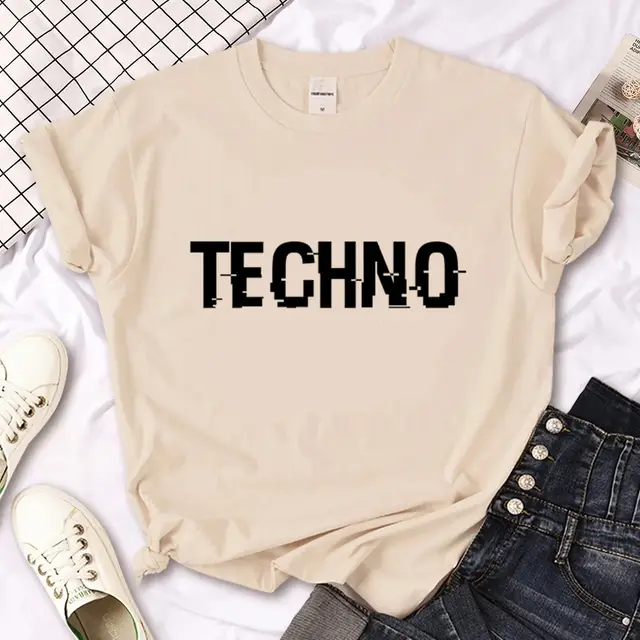 Simple Casual Printed Women's T shirt 5 Style - Shop at LoveMi