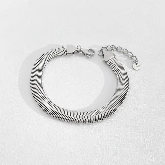 Stainless Steel Bracelet Electroplating Simple Style Pak984 - Shop at LoveMi
