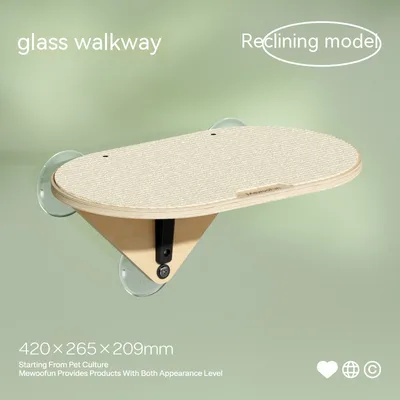 Cat Scratch Trees Non covering Glass Wall Chamfer No Punching Required - Shop at LoveMi