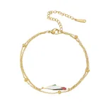 Double Layer Chain Gold