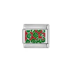 Red And Green Leopard Print