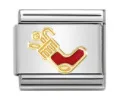 0574 Sh Gold Boots