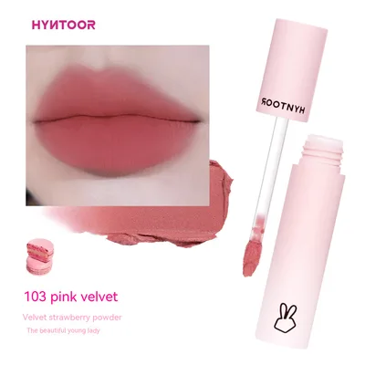 Lip Mud Macaron Reverse Lip Mud Air Milk Mist Lip Lacquer New103 Pink Velvet - Shop at LoveMi
