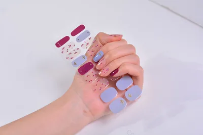 Gel Nail Stickers Bronzing 3D Nail Sticker Jk 050 - Shop at LoveMi