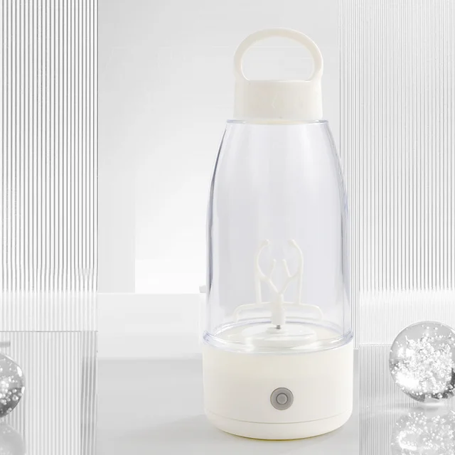 Automatic Electric Shaker Bottle With High Appearance For Smoothies Portable Sports Water Bottle With Usb Charging Kitchen Gadgets White - Shop at LoveMi