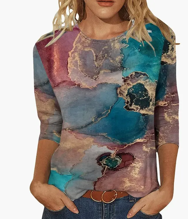 Women's Clothing European And American Milk Silk Round Neck Positioning Rl Cx 003 - Shop at LoveMi