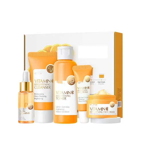 New Vitamin C Suit 5 piece Cleansing White Revitalizing Toner Suit - Shop at LoveMi