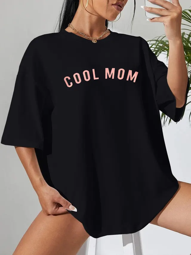 Casual Fashion Women's Round Neck Loose T shirt 620 Style - Shop at LoveMi