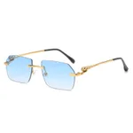 Gold Frame Double Blue C5
