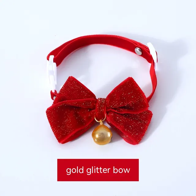 Pet Wool Cartoon Colored Bud Hat Golden Flash Bow - Shop at LoveMi